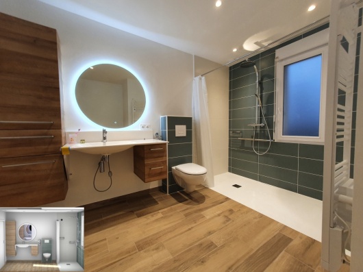 SALLE DE BAIN PMR